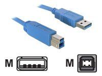 Kabel USB - USB (M) do USB typ B (M) - USB 3.0 - 1.8 m - pro Delock PCI Express Card