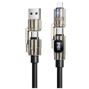 MEGATECH Kábel USB-C,A/USB-C,Li, 240W, 1.5m, či