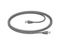 Logitech Cat5e Kit - Patch kabel - RJ-45 (M) do RJ-45 (M) - 3 m - SF/UTP - CAT 5e - grafit