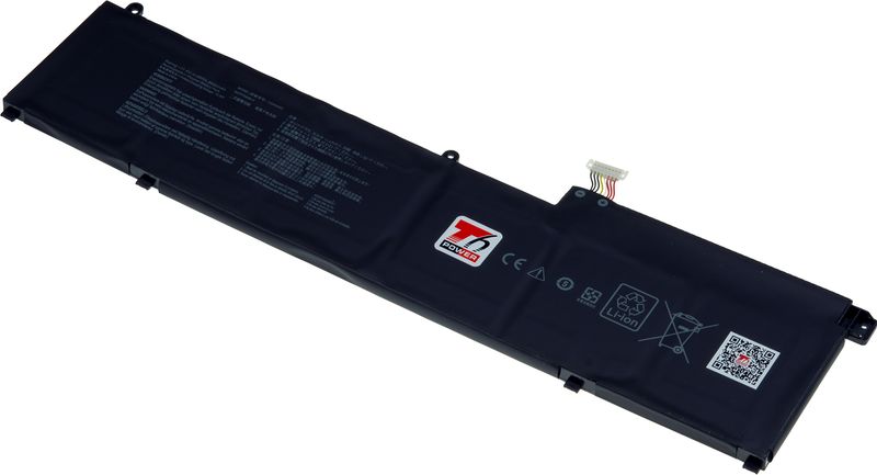 Baterie T6 Power pro Asus ZenBook Pro UX535L, UX535Q, UX564E, 8680mAh, 99Wh, 6cell, Li-pol