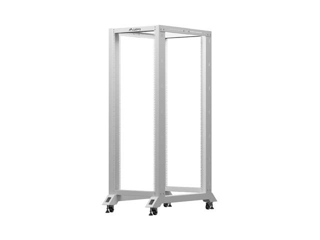 Lanberg otevřený rack 19" 32U 600X1000 šedý