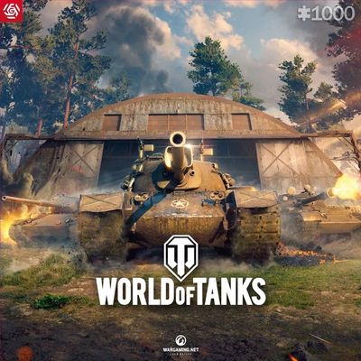 Glo gaming puzzle: world of tanks wingback