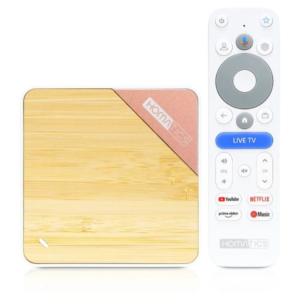HOMATICS Box 4K V2 Google TV, Přehrávač