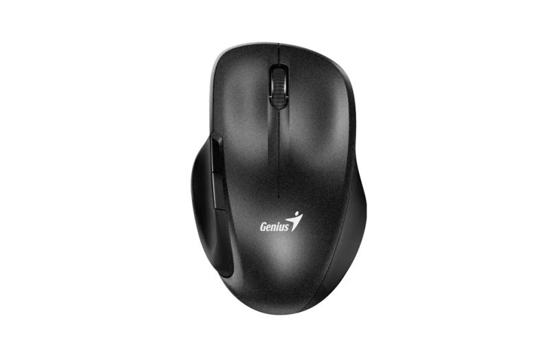 Genius 8200S/Ergonomická/Optická/Pro praváky/1 200 DPI/Bezdrátová USB/Černá