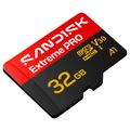 SanDisk Extreme PRO SDHC 32GB 100MB/s V30 + adaptér