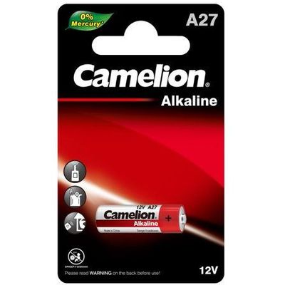 CAMELION Remote, Baterie, A27/LR27A 12V, 1ks