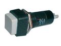 Přepínač tlačítko čtverec OFF-(ON) 250V/1A bílé