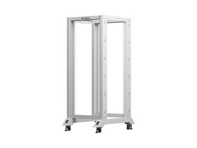 Lanberg otevřený rack 19" 27U 600X800 šedý