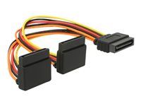 Cable SATA 15 pin power plug with latchi