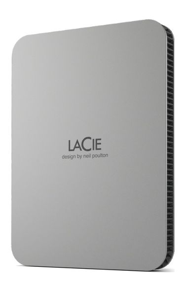 LaCie Mobile/2TB/HDD/Externí/2.5"/Stříbrná/3R