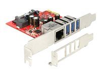 PCI Express x1 Card to 3 x external USB