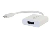 USB Type C to DisplayPort White - Externí video adaptér - USB 3.1 - DisplayPort - bílá