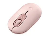 Myš - nastavitelná emotikona - optický - 4 tlačítka - bezdrátový - Bluetooth 5.1 LE - rùžová