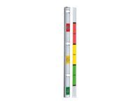 Lišta s měřítkem výšky pro upevnění senzoru kamery - stříbrná - pro AXIS F1004, F1025, FA1125, P1264, P1265, P8535