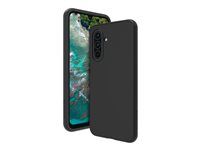 Zadní kryt pro mobilní telefon - plast, silikon - noční čerň - pro Samsung Galaxy A36