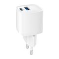 GEMBIRD TA-UC-PDQC20-W-01, Nabíječka, USB/USB-C