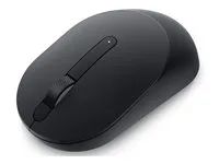 Myš - plná velikost - optické LED - 3 tlačítka - bezdrátový - 2.4 GHz - bezdrátový přijímač USB - černá - s 3 years Advanced Exchange Service