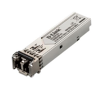 D-Link 1-port Mini-GBIC SFP to 1000BaseSX Transceiver, DIS-S301SX