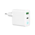 GEMBIRD TA-UC-PDQC20L-W-01, Nabíječka, USB/USB-C