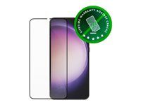 Ochrana obrazovky pro mobilní telefon - barva rámu černá - pro Samsung Galaxy S23