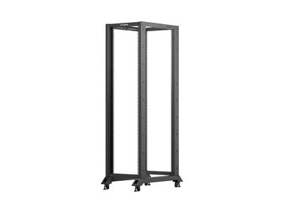 Lanberg otevřený rack 42U 600X1000 černý