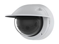 Síťová bezpečnostní kamera - kupole - venkovní - odolná proti vandalům a vodě - barevný (Den a noc) - 7 MP - 3712 x 1856 - audio - MJPEG, H.264, H.265