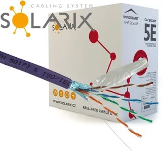 SOLARIX kabel FTP LSOH CAT5E 305m/balení