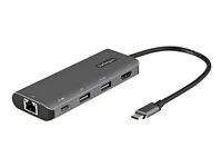 Portable Travel Dock - Dokovací stanice - USB-C 3.2 Gen 2 / Thunderbolt 3 - HDMI - 1GbE - pro P/N: PEXUSB321C