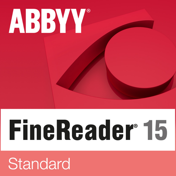 ABBYY FineReader PDF Standard 1 rok, el. lic.