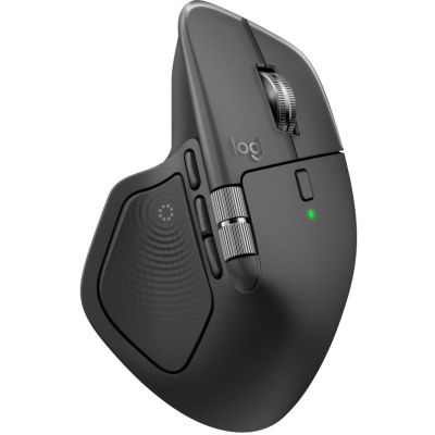 LOGITECH MX Master 4, Bezdrátová myš, grafitová
