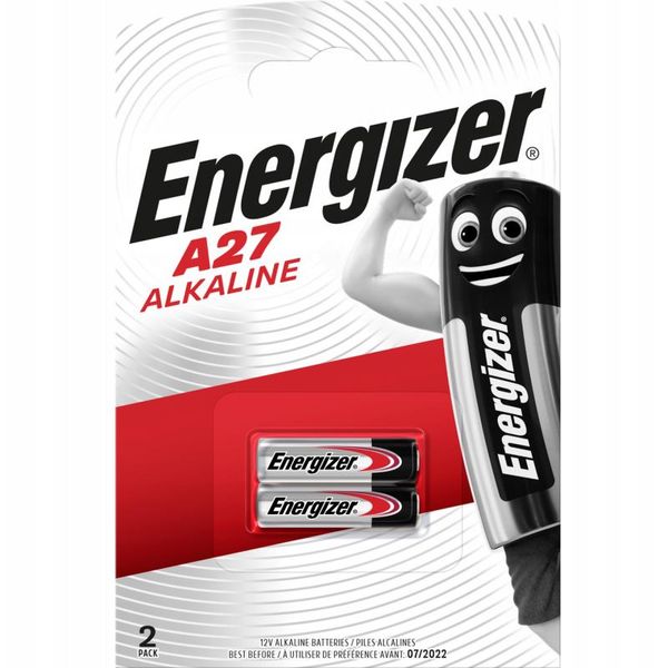 ENERGIZER A27, Baterie, L828 MN27, 12V 2ks