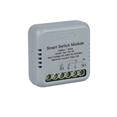 Smart ovladač osvětlení MOES Switch Module ZM-104-M Mini ZigBee Tuya