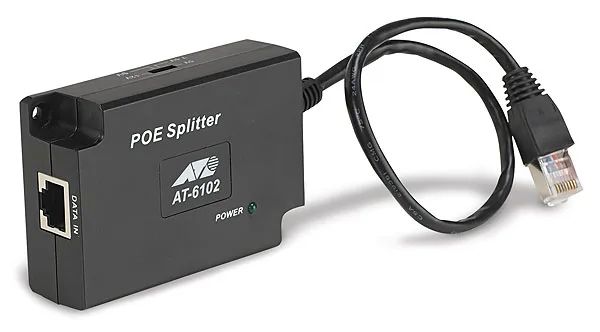 Allied Telesis  Gb POE Splitter,802.3af AT-6102G