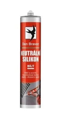 Neutrální silikon bílý OXIM 280ml Den Braven