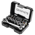 GRAPHITE 56H610, Sada bitů + ráčna, 25 mm, 24 ks
