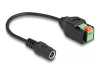 DC 2.1 x 5.5 mm jack to Terminal Block A