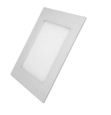 LED mini panel podlahový, 6W, 3000K-teplá, čtvercový, PP01