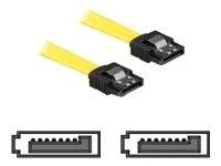 Kabel SATA 20 cm gelb ge/ge Metall