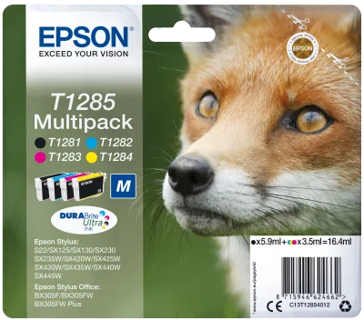 Multipack CMYK Ink Cartridge  (T1285)