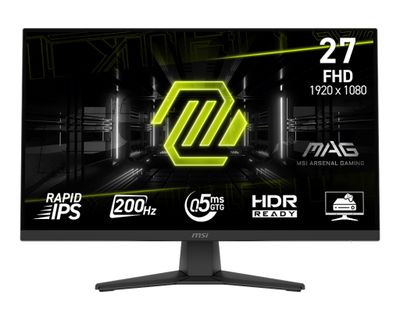 MSI MAG/272F/27"/IPS/FHD/200Hz/0,5ms/Černá/3R