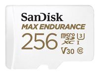 Paměťová karta flash (adaptér microSDXC na SD zahrnuto) - 256 GB - Video Class V30 / UHS-I U3 / Class10 - microSDXC UHS-I