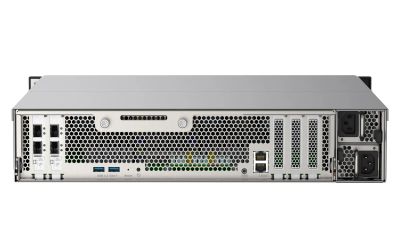 QNAP TS-h2490FU-7232P-32G (AMD EPYC, ZFS, 32GB ECC RAM, 24x 2,5" U.2, 2x 2,5GbE, 4x 25Gb SFP28)