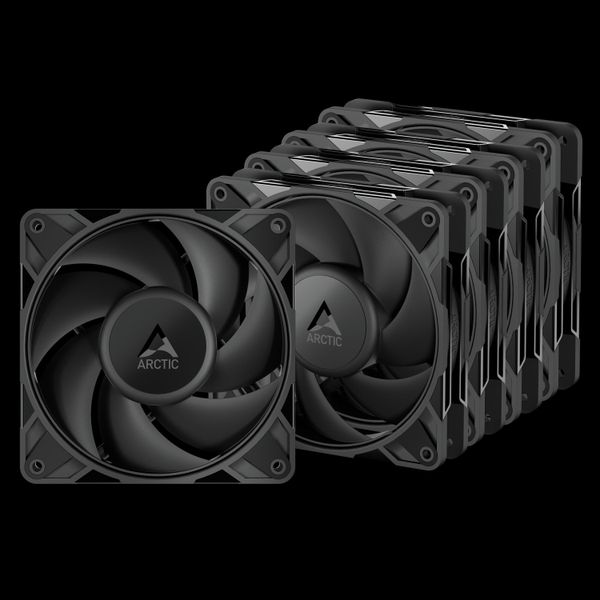 ARCTIC P12 Pro PST - 120mm PWM ventilátor s rozdělovačem kabelů (balení po 5 kusech)