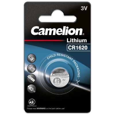CAMELION Baterie LITHIUM CR1620 1ks CR1620-BP1
