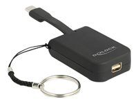 Externí video adaptér - VL100 - USB-C - Mini DisplayPort - černá