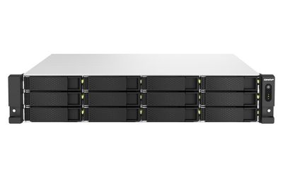 QNAP TS-h1887XU-RP-E2336-16G (Xeon 6core, ZFS, 16GB ECC RAM, 12x 3,5'' + 6x2,5'', 2x 2,5GbE, 2x10GbE)