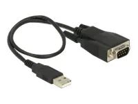 Sériový adaptér - USB typ A (M) do DB-9 (M) - 35 cm