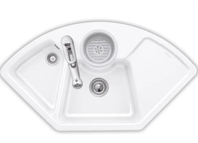 Villeroy & Boch Solo Corner 1075.20R Bílá keramika