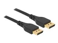 Kabel DisplayPort - DisplayPort (M) do DisplayPort (M) - DisplayPort 1.4 - 1 m - podpora 8K - černá