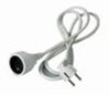 Prodlužovací přívod 230V, 2m, zásuvka-zástrčka